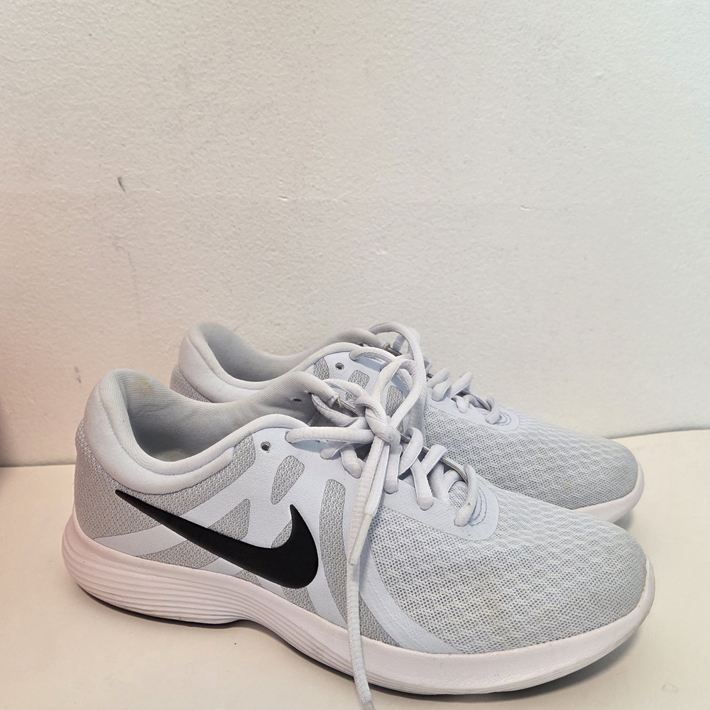 Nike Revolution 4 Low Textile Trainers Light Blue SZ 6 - Picture 6 of 16